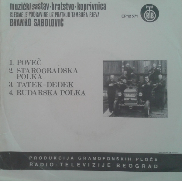 Branko Sabolović - Pjesme iz Podravine uz pratnju tambura (7