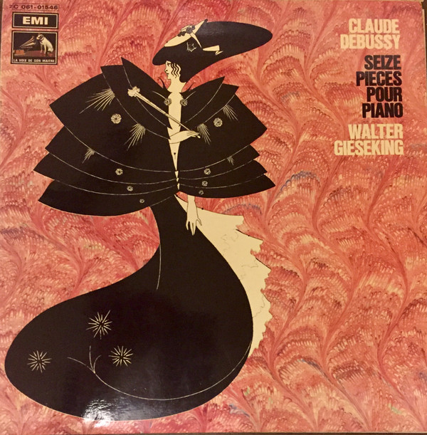 Claude Debussy - Walter Gieseking - Seize Pièces Pour Piano (LP, Mono, RE)