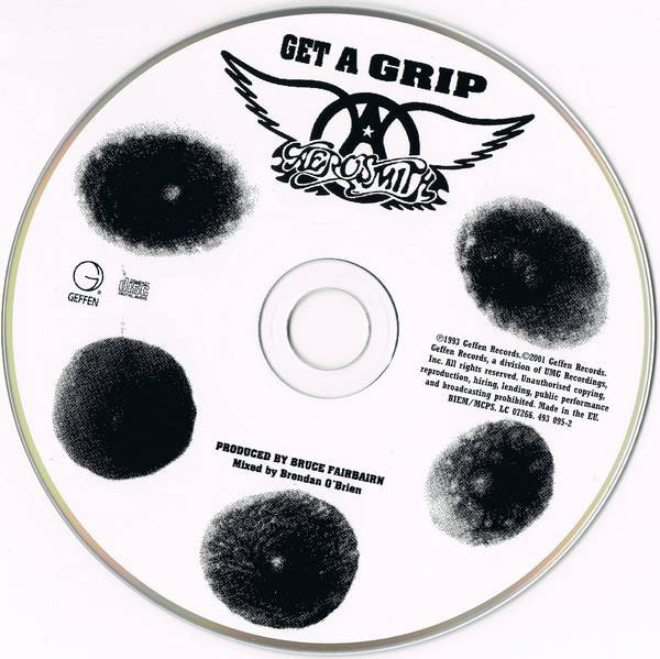 Aerosmith - Get A Grip (CD, Album, RE)