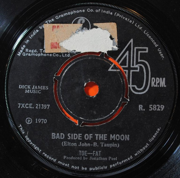 Toe-Fat* - Bad Side Of The Moon / Working Nights (7
