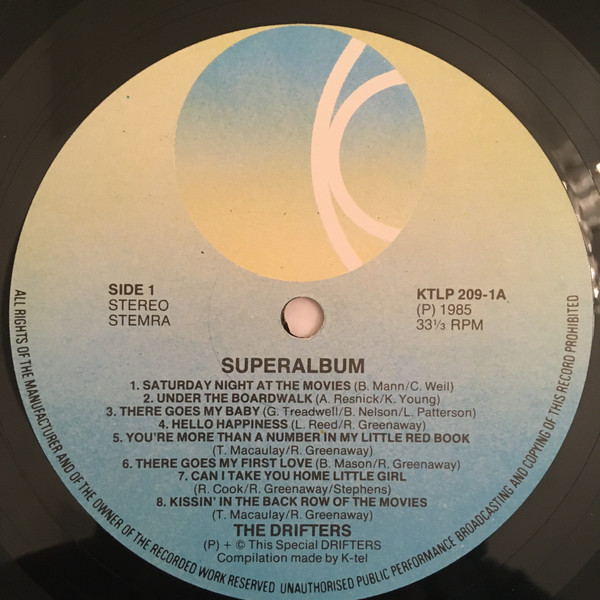 The Drifters - Superalbum (The 16 Original Hits) (LP, Comp)