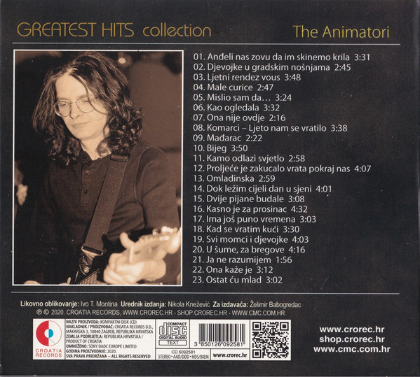 Animatori - Greatest Hits Collection (CD, Comp)