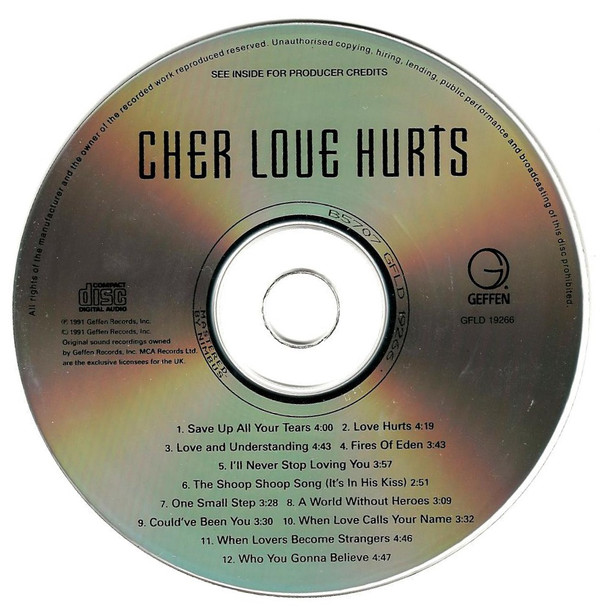 Cher - Love Hurts (CD, Album)