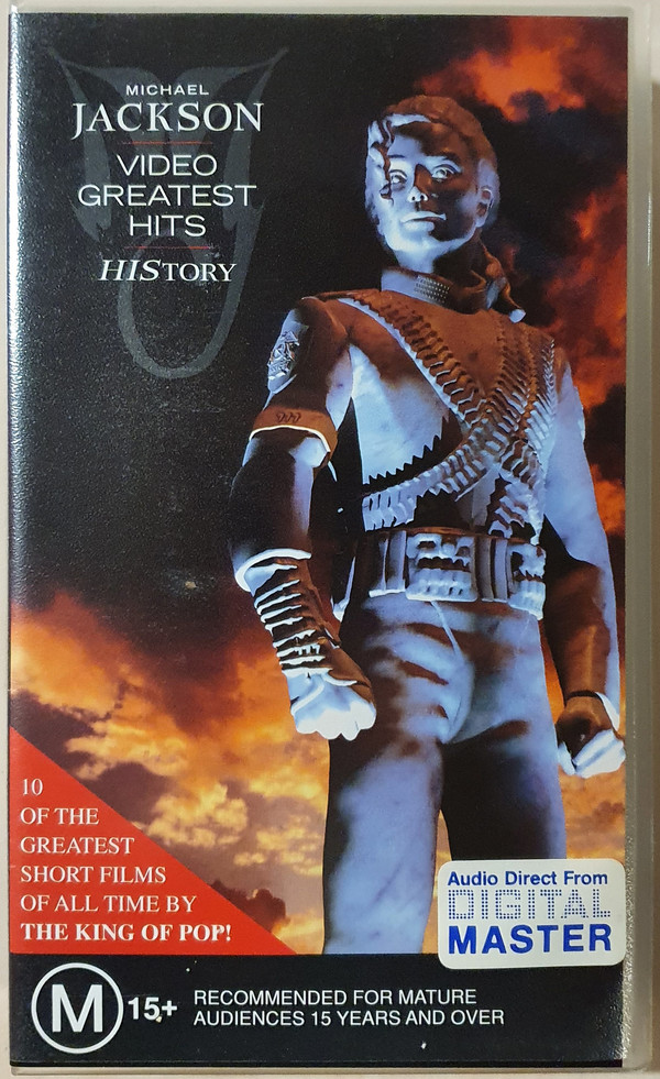 Michael Jackson - Video Greatest Hits - HIStory (VHS, PAL)