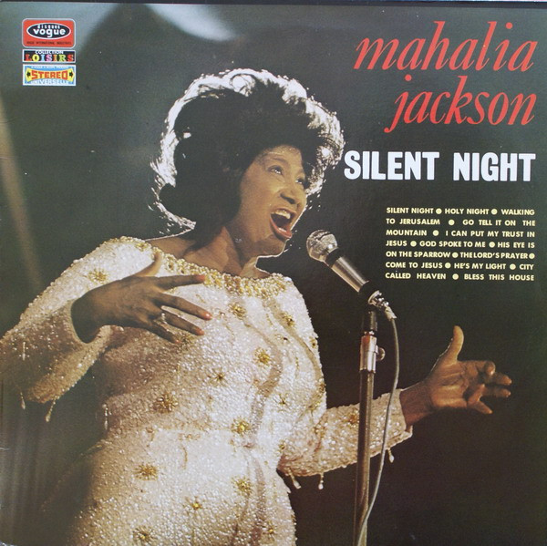 Mahalia Jackson - Silent Night (LP, Comp, RE)