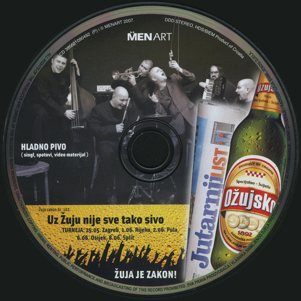 Hladno Pivo - ( Singl, Spotovi, Video Materijal ) (CD, Single, Promo)