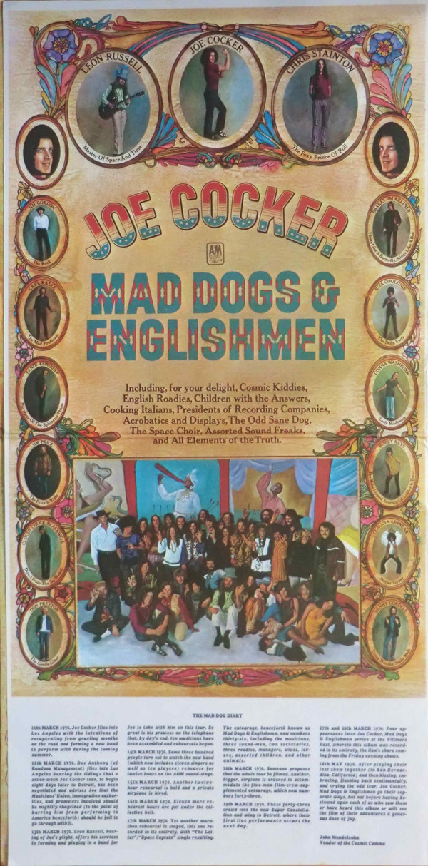 Joe Cocker - Mad Dogs & Englishmen (2xLP, Album, Fol)