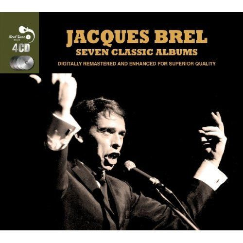 Jacques Brel - Seven Classic Albums (4xCD, Comp, RM)